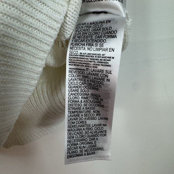 Roxy Shirt Woman Sz L White Tank Coastal Cottage Beach Festival Resort Tropical - Picture 7 of 9